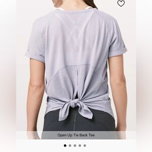 Lululemon Back Tie Top
